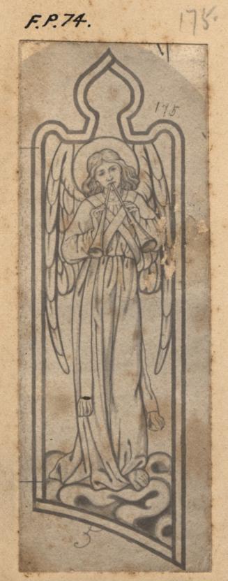 Angel with Double-pipe