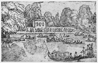 River Scene (Hampton Court?)
