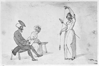 Dr. Syntax Sketching a Woman Spinning (1)