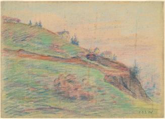 Landscape with Houses on a Hill