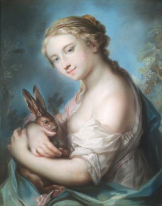 Girl with a Rabbit