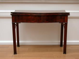Chippendale card table