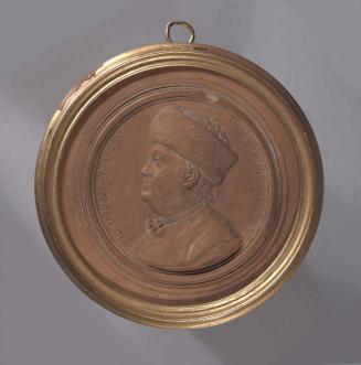 Benjamin Franklin Portrait Medallion