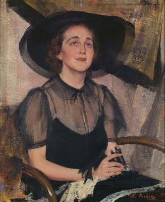 Portrait of Ida Hull Lloyd Crotty (Mrs. Homer David Crotty)
