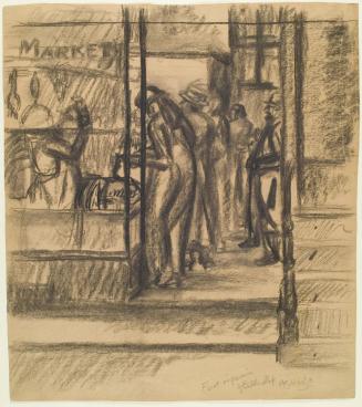 Study for the Butcher Shop