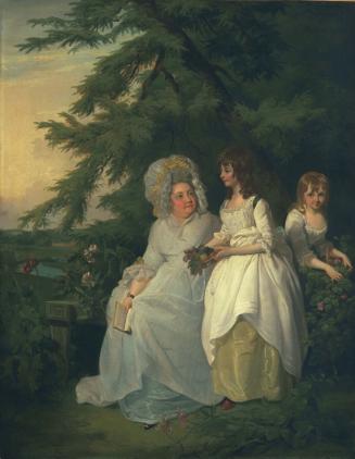 Mary Margaret (Pearce) Wood and Two of her Daughters