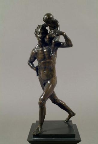 Man Carrying a Child