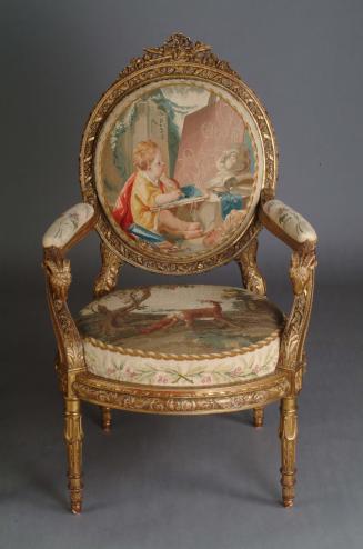 Tapestry-Covered Chair
