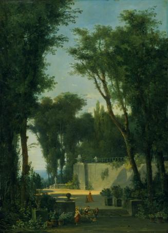 View in the Park of Saint Cloud