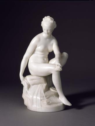 Seated Figure of a Bather