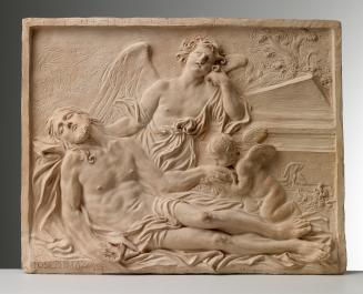 The Deposition of Christ with an Angel and a Cherub