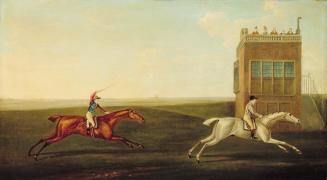 A Match at Newmarket, no. 2: The Duke of Bedford's Grey Diomed Beating The Prince of Wales's Traveller over the Beacon Course at Newmarket