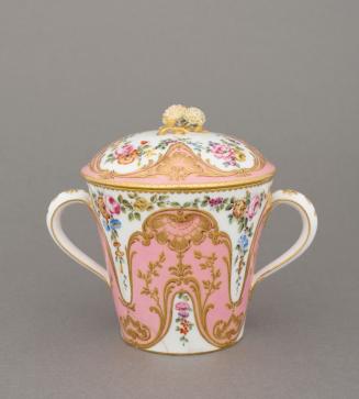 Two Handled Covered Cup