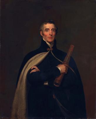 Arthur Wellesley, Duke of Wellington, with a Telescope