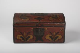 Painted and Decorated Dome-top Box