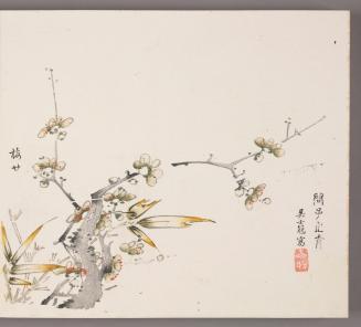 Flowering Plum and Bamboo