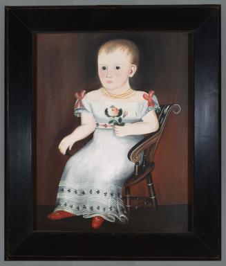 Little Girl in a Windsor Arm Chair