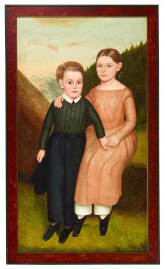 Portrait of William Ezra Wright and His Sister Amelia