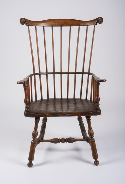 Comb-back Windsor Armchair with D Seat