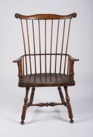 Comb-back Windsor Armchair with D Seat