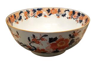 Punch Bowl in the Imari Style