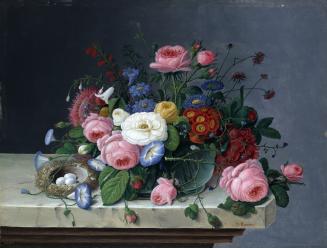 Still Life with Flowers and Bird's Nest