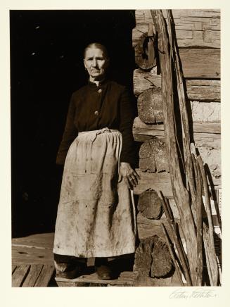 Minnie Knox, widow living with her daughter on farm Garrett County, Maryland December 1937