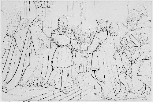 Elfrida Introduced to Edgar by Athelwold