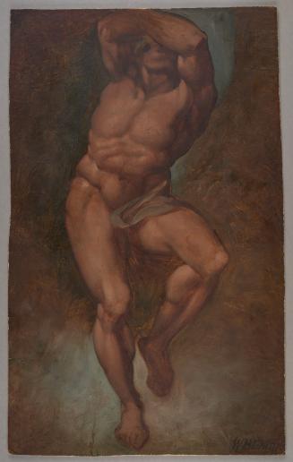 Figure from Michelangelo's "Last Judgment"