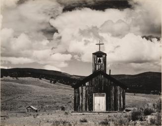 Church at 'E' Town New Mexico