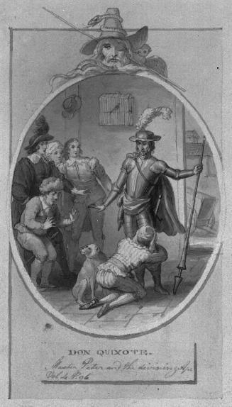 Illustration to "Don Quixote"