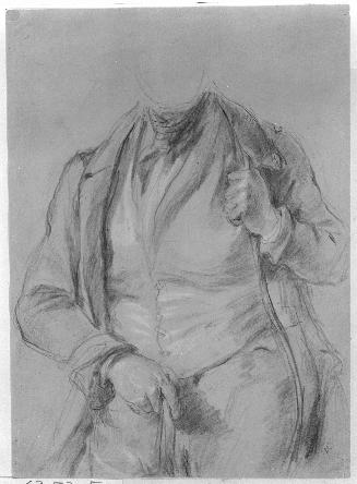 Study of Clothes for a Portrait of Sir Walter Scott