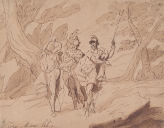 Illustration to Virgil's "Aeneid" [book I]