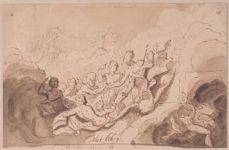 Illustration to Ovid's "Metamorphoses" [book III]