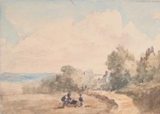 Woody Landscape with Figures