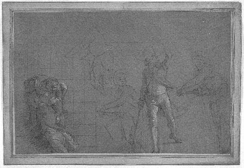 Study for the Siege and Relief of Gibraltar