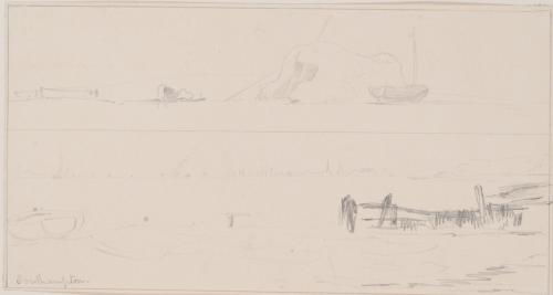 Sheet with Three Views in the Channel Islands