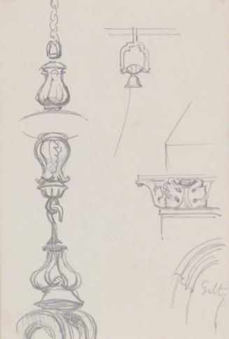 Studies of Metalwork and Architectural Details