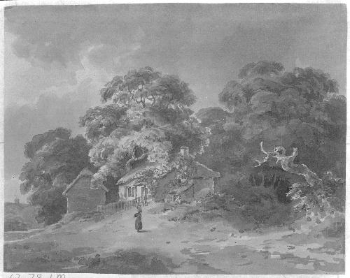 Cottage with Trees