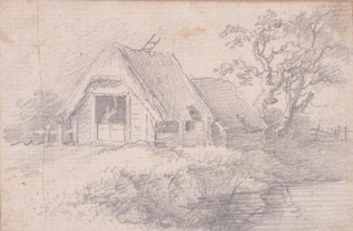 Landscape with Barn