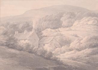 Hilly Landscape with Cottages