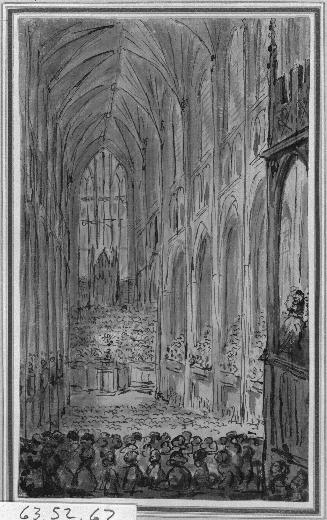 Handel Commemoration, Westminster Abbey