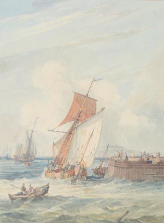Ships near a Dock