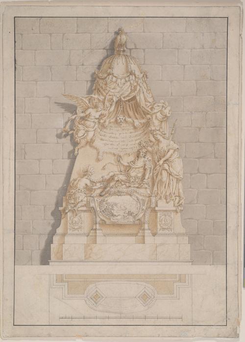 Design for General Wolfe's Tomb