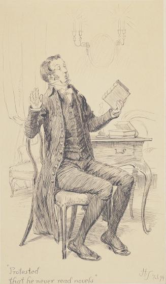 Illustration to Austen's "Pride and Prejudice," Vol I Ch 14