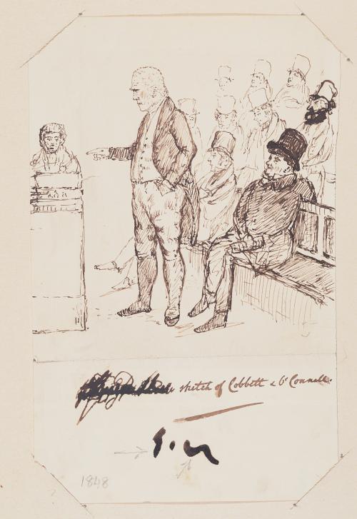 Sketch of Cobbett and O'Connell