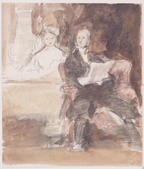 Sir Walter Scott and his Daughter