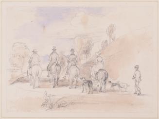 Sir Walter Scott and his Family Riding