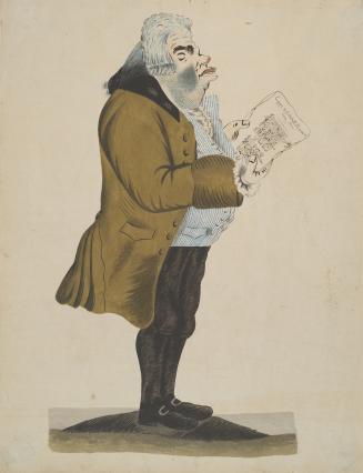 Caricature of a Musician