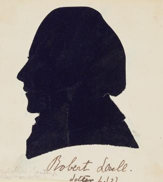 Silhouette of Robert Lovell